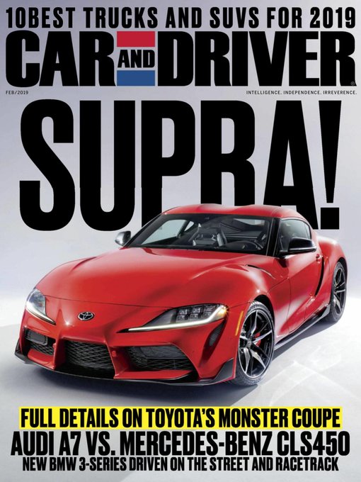 Cover image for Car and Driver